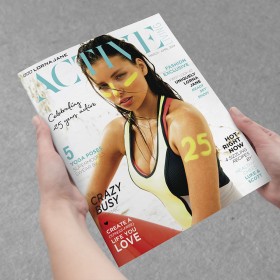 Lorna Jane Active lifestyle magazine digital printing