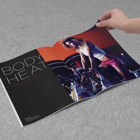 Lorna Jane Active Magazine litho print and production