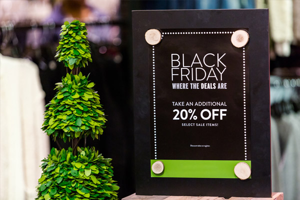 black friday retail promotion graphics from AGRetail