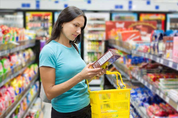 retail interior graphics grocery store