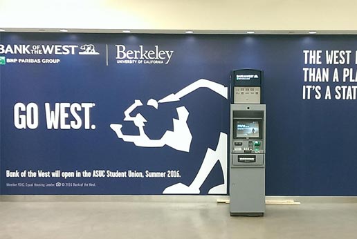 Bank of the West Retail Barricade Graphics